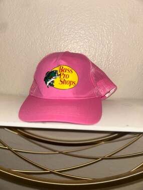 Bass Pro Shops Pink Mesh Trucker Cap - Youth Size